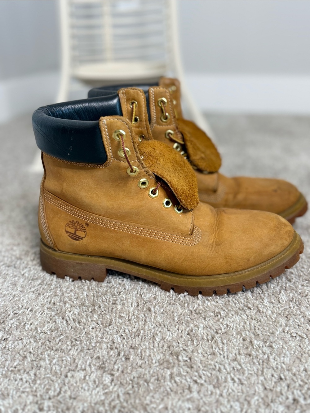 Timberland Wheat Nubuck Boots